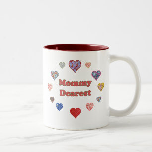 mama Dearest Tweekleurige Koffiemok
