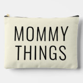 Mama Dingen Essentials Zwart Script Neutraal Etui (Voorkant)