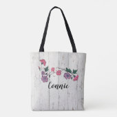 Mama Dingen, Hummingbird Canvas tas (Achterkant)