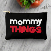 Mama Dingen Stuff Bold Typografie Zwart Stijlvol Etui