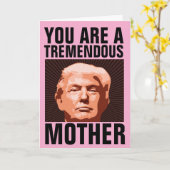 MAMA DONALD TRUMP MOEDERDAG KAARTEN (Gele Bloem)