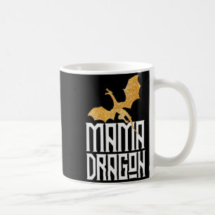 Mama Draak Kerst Overeenkomstige Familie Stam Moed Koffiemok