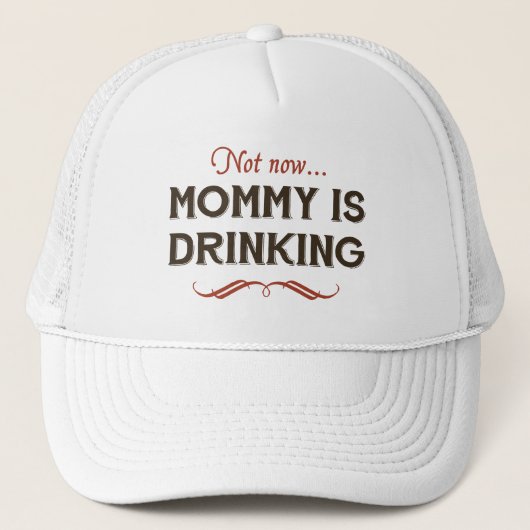 Mama Drink nu Trucker Pet (Voorkant)