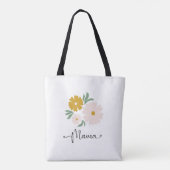 Mama du bist die beste tote bag (Achterkant)