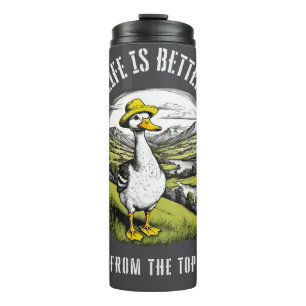 Mama Duck Design - Het leven is beter vanaf de Thermosbeker
