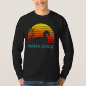 Mama Duck Moederdag  Costumed T-shirt (Voorkant)