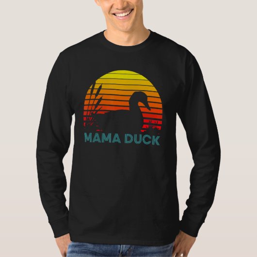 Mama Duck Moederdag  Costumed T-shirt (Voorkant)