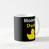 Mama Duck Rubber Duck Mam Koffiemok (Voorkant rechts)