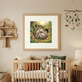 Mama Egel en Haar Baby's Peuterspeelzaal Poster