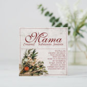 Mama - einfach unersetzlich - Bouquet (Staand voorkant)