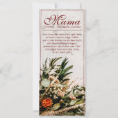 Mama - einfach unersetzlich - Bouquet (Voorkant)