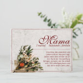 Mama - einfach unersetzlich - Bouquet (Staand voorkant)