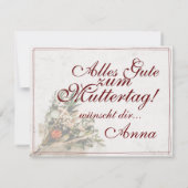 Mama - einfach unersetzlich - Bouquet (Achterkant)