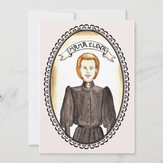 Mama Elena van als water voor chocolade (Voorkant)