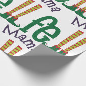 Mama Elf Cadeaupapier (Hoek)