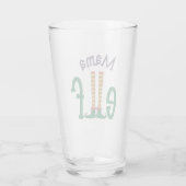 Mama Elf Glas (Achterkant)