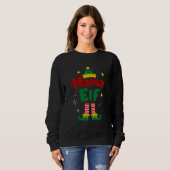 Mama Elf Matching Family Christmas Design Trui (Voorkant volledig)