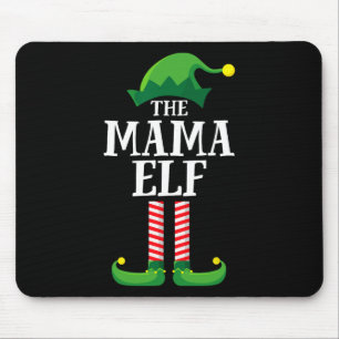 Mama Elf Matching Family Group Kerstparty Mam Muismat