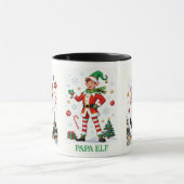 Mama Elf Mug – Cute Holiday Christmas Coffee cup Mok (Midden)