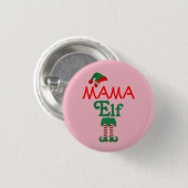 Mama Elf Ronde Button 3,2 Cm (Voorkant /achterkant)