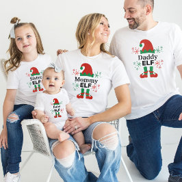 Mama Elf Vrouwen Wit T-shirt