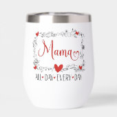 Mama elke dag de hele dag (Achterkant)