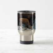 Mama en Baby Bison Reisbeker (Center)