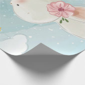 Mama en Baby Bunny | Cadeau voor kinderen Cadeaupapier (Hoek)