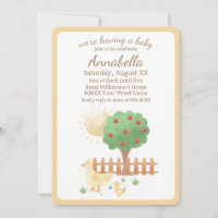 Mama en Baby Duck Leuk Baby shower