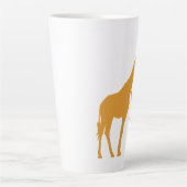 Mama en Baby Giraffe Latte Mok (Voorkant)