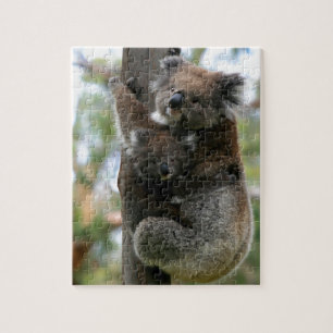 Mama en Baby Koala Legpuzzel