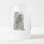 Mama en Baby Koala Matglas Bierpul (Voorkant links)