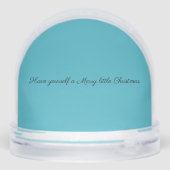 Mama en Baby Koe Sneeuwbol (Achterkant)