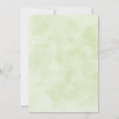 Mama en Baby Luiaard neutraal Baby shower Kaart (Achterkant)