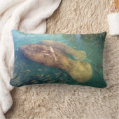 Mama en Baby Manatee Pillow Kussen (Deken)