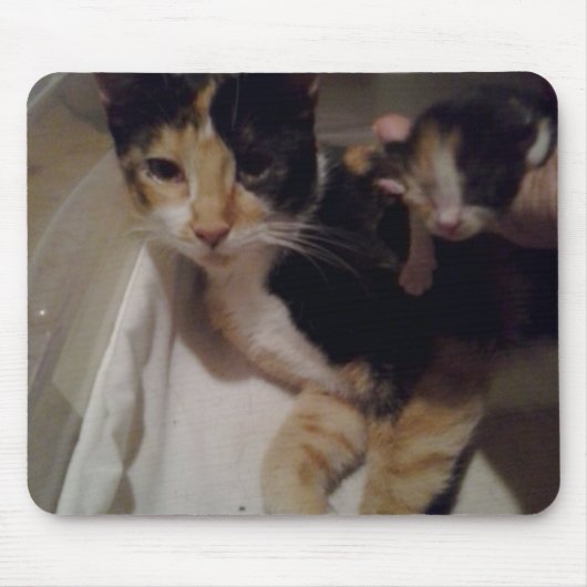 Mama en Baby Muismat (Voorkant)