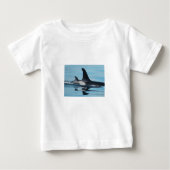 Mama en Baby Orca Shirt (Voorkant)