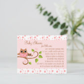 Mama en Baby Owl Kaart (Staand voorkant)