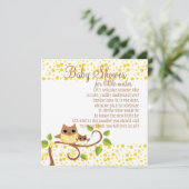 Mama en Baby Owl Kaart (Staand voorkant)