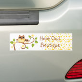 Mama en Baby Owls Bumpersticker (Op auto)