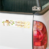 Mama en Baby Owls Bumpersticker (Op Truck)