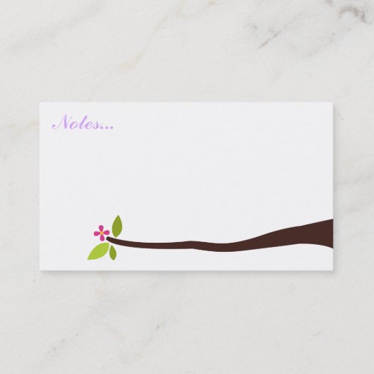 Mama en Baby Uil Kinder Speeldatum Bellen Kaarten (Achterkant)