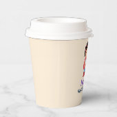 Mama en baby, vrolijke moederdag papieren bekers (Rechts)