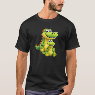 Mama en baby zijn gelukkig. t-shirt