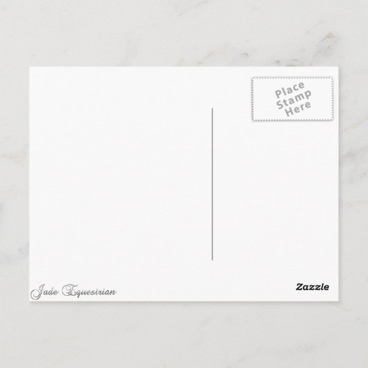 Mama en Colt Briefkaart (Achterkant)