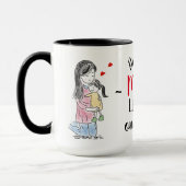 Mama en Dochter met Citaat Mok (Links)