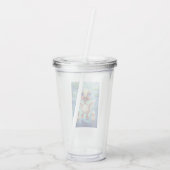 Mama en haar eendjes acryl drinkbeker (Achterkant)