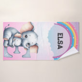 Mama en ik badhanddoek (Badhanddoek)