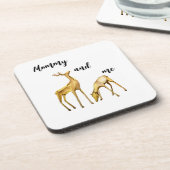 Mama en ik Deer Bier Onderzetter (Linkerzijde)