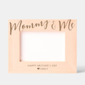 Mama en ik op maat gegraveerd Moederdag Lijst (Voorkant)